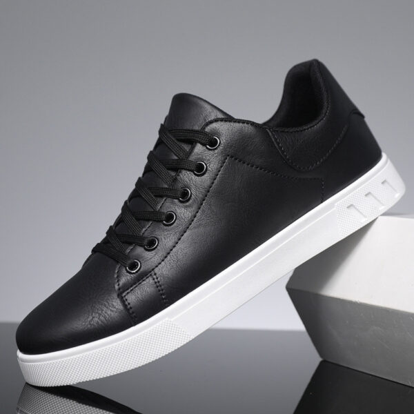 Lace-up Flat Shoes Men's Fashion Casual Shoes - Image 4